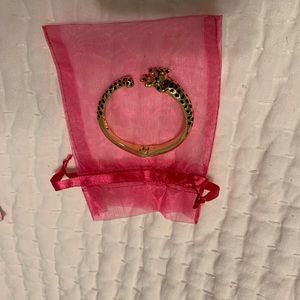 NWT leopard hinge bracelet